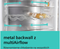 Lodówka Siemens iQ300 KG36NVICG No Frost 186cm Stal Nierdzewna 321L - 1507678 - zdjęcie 11